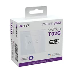 Выключатель Hiper IoT Switch T02G— фото №2