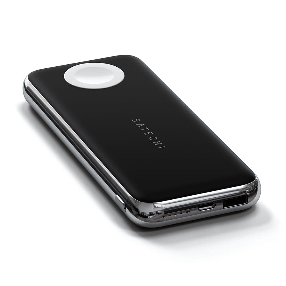 Внешний аккумулятор Satechi Quatro Wireless 10000 мАч, серый космос photo 1