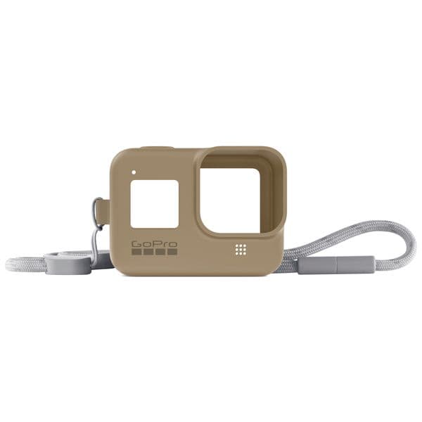 Силиконовый чехол с ремешком GoPro Sleeve + Lanyard для HERO8, песочный photo 4