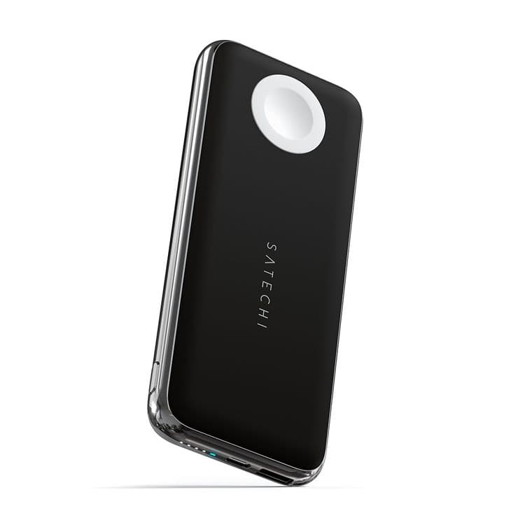 Внешний аккумулятор Satechi Quatro Wireless 10000 мАч, серый космос photo 5