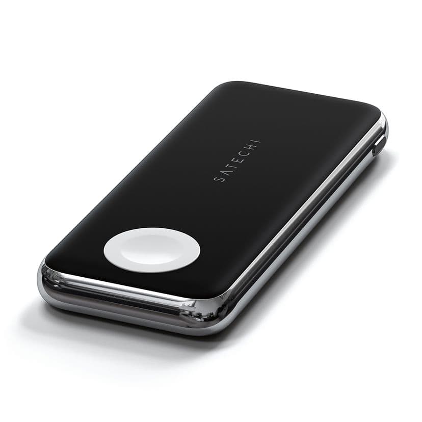 Внешний аккумулятор Satechi Quatro Wireless 10000 мАч, серый космос photo 2