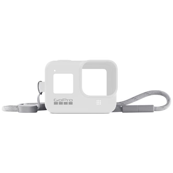 Силиконовый чехол с ремешком GoPro Sleeve + Lanyard для HERO8, белый photo 3
