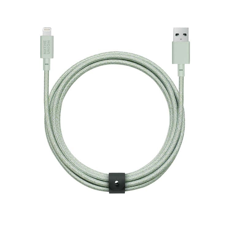 Кабель Native Union USB / Lightning, 3м, зеленый photo 1