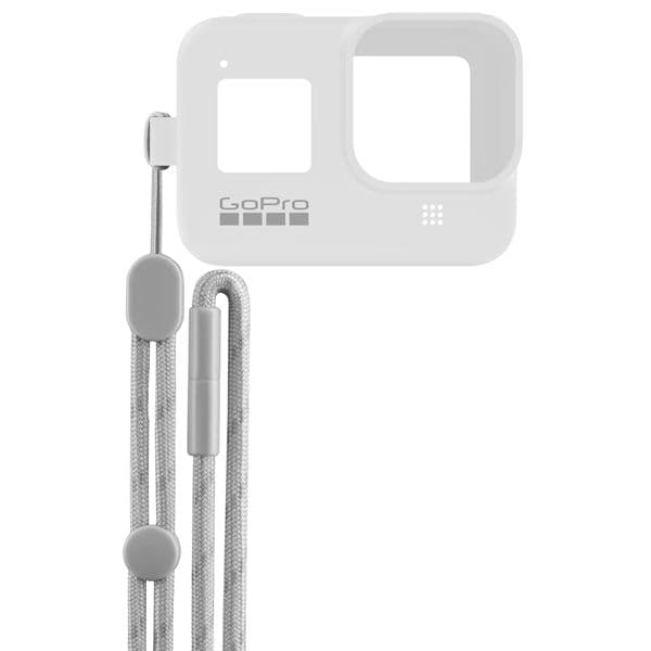 Силиконовый чехол с ремешком GoPro Sleeve + Lanyard для HERO8, белый photo 1