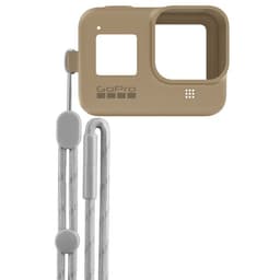 Силиконовый чехол с ремешком GoPro Sleeve + Lanyard для HERO8, песочный photo 1