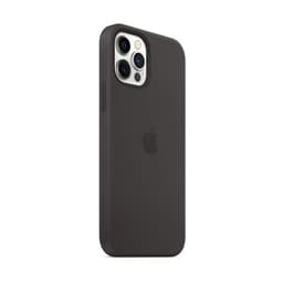 Чехол-накладка Apple MagSafe для iPhone 12/12 Pro, силикон, черный photo 2