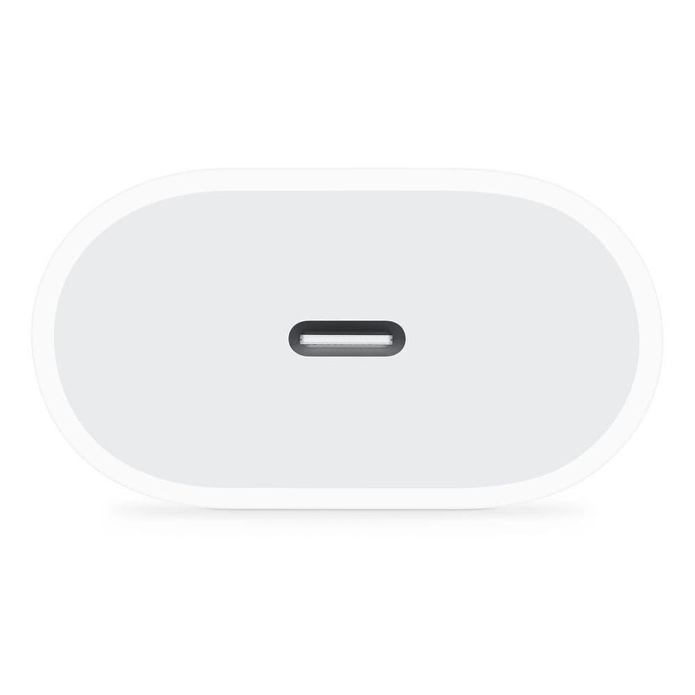Зарядное устройство сетевое Apple USB-C, 20Вт, белый— фото №2