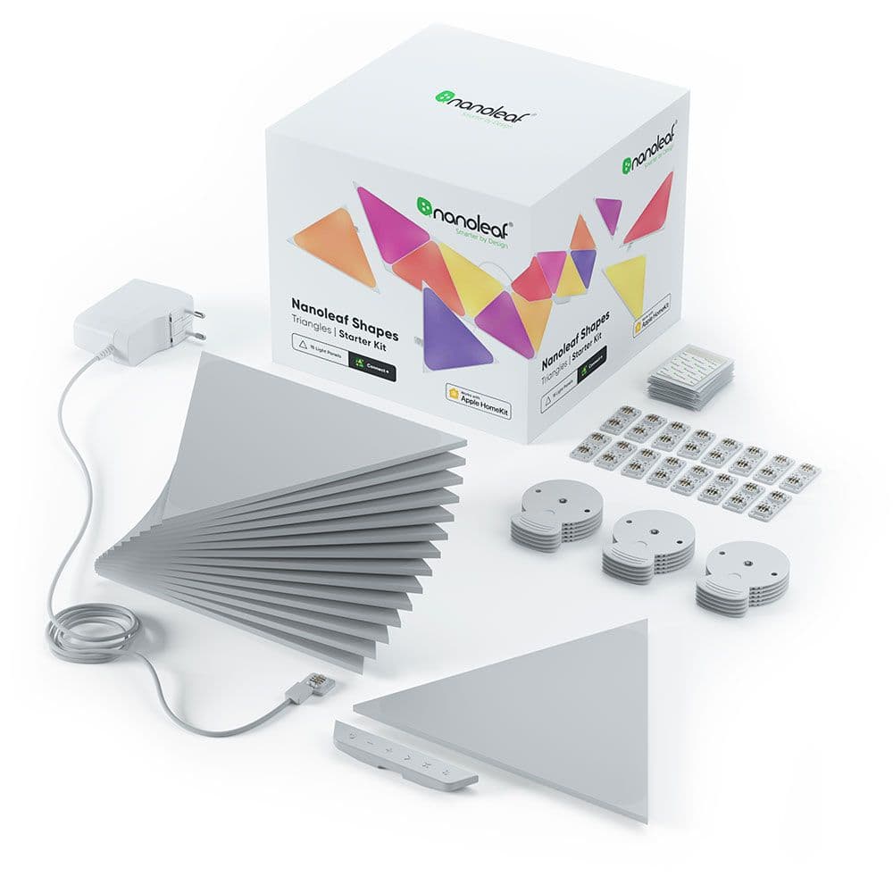 Стартовый набор Nanoleaf Shapes Triangles, 15 панелей photo 1