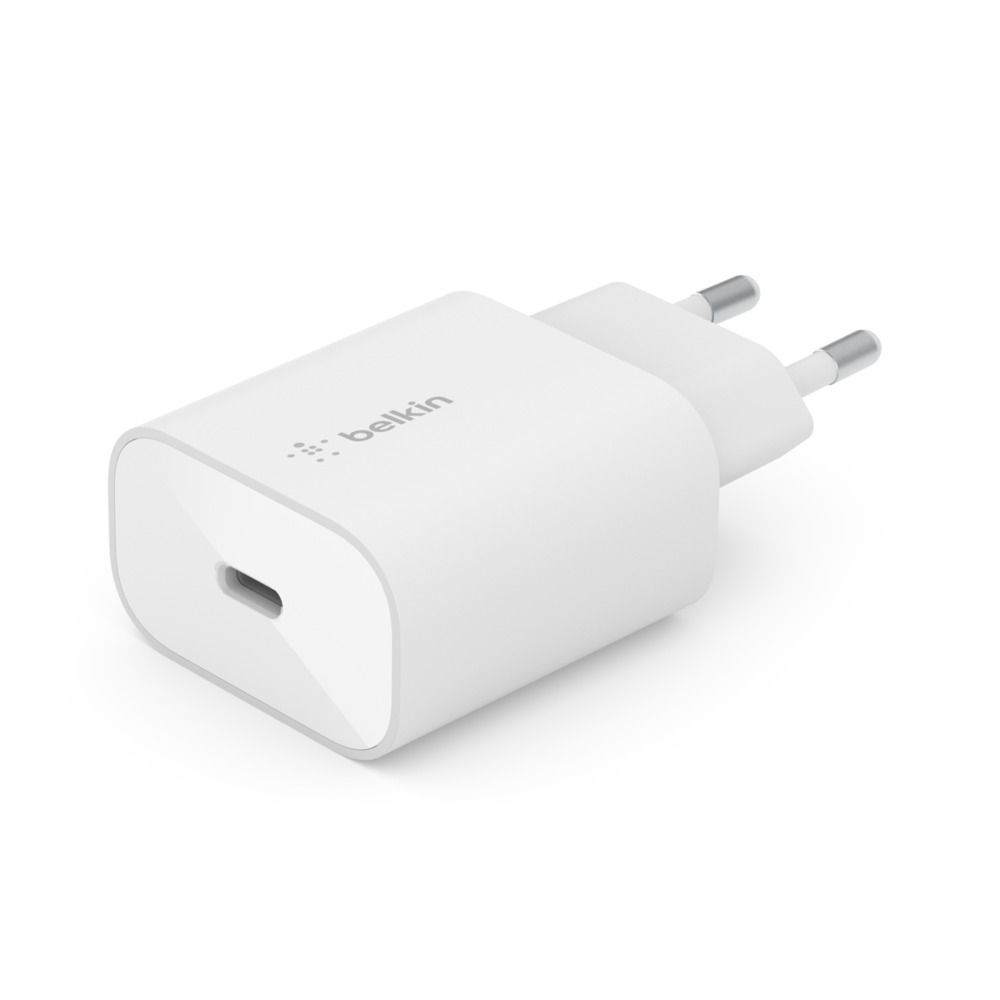 Зарядное устройство сетевое Belkin USB-C Wall Charger 25W, 25Вт, белый— фото №1