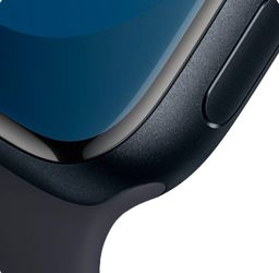 Apple Watch Series 9  (корпус - темная ночь, 45mm ремешок Sport Band темная ночь, размер M/L)— фото №2