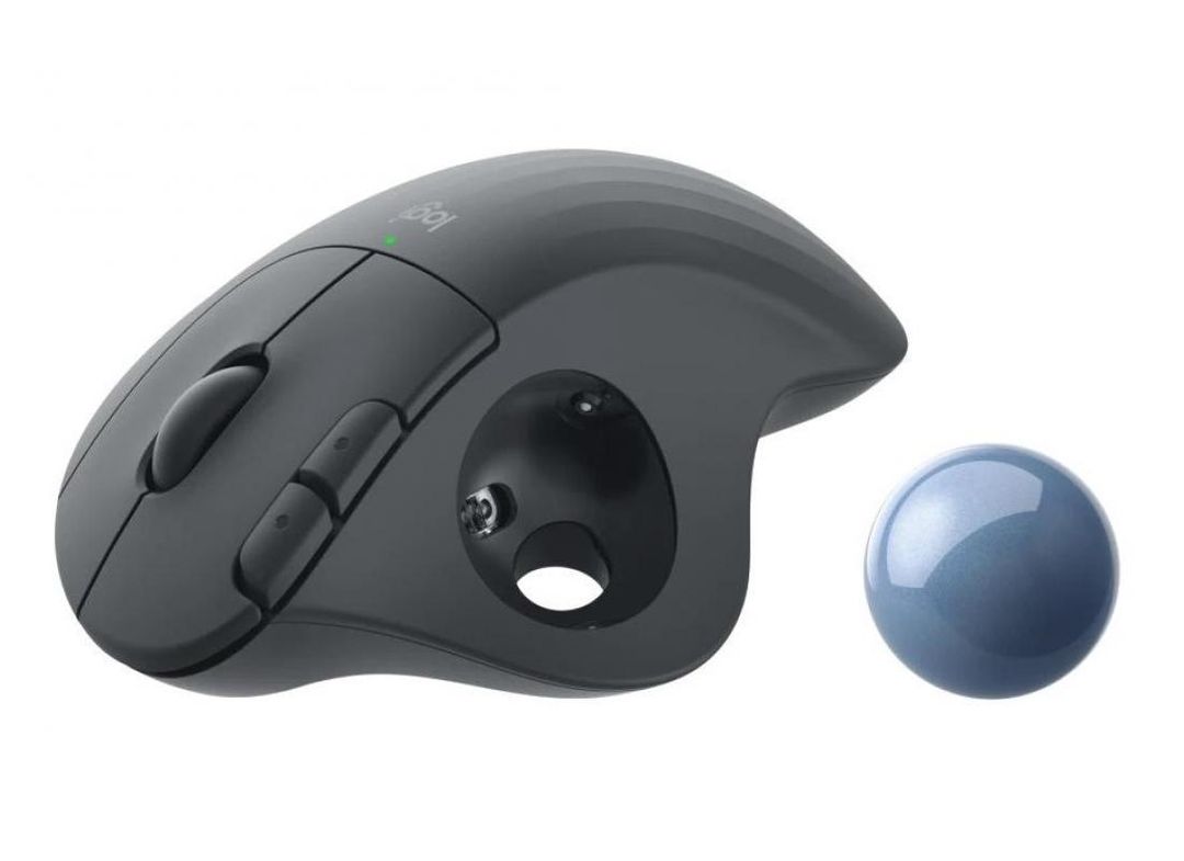 Трекбол Logitech Ergo M575, беспроводная, графитовый— фото №4