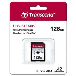 Карта памяти SDXC Transcend 340S, 128GB— фото №1