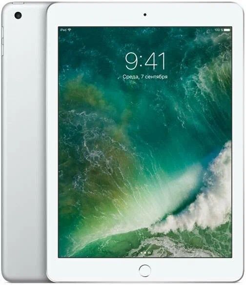 2017 Apple iPad 9,7″ (128Gb, Wi-Fi, серебристый)— фото №0