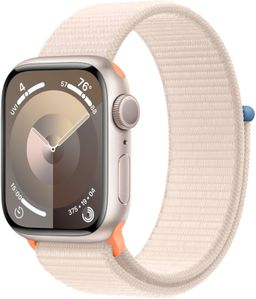 Apple Watch Series 9 GPS + Cellular 45mm, алюминий, сияющая звезда— фото №0