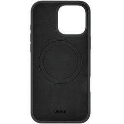 Чехол-накладка uBear Touch Mag Case для iPhone 16 Pro Max, силикон, черный— фото №4