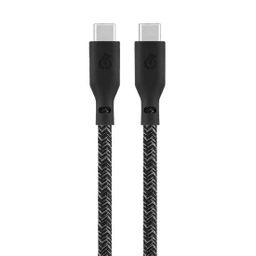 Кабель uBear Trend USB-C / USB-C, A, 60Вт  1,2м, черный— фото №0