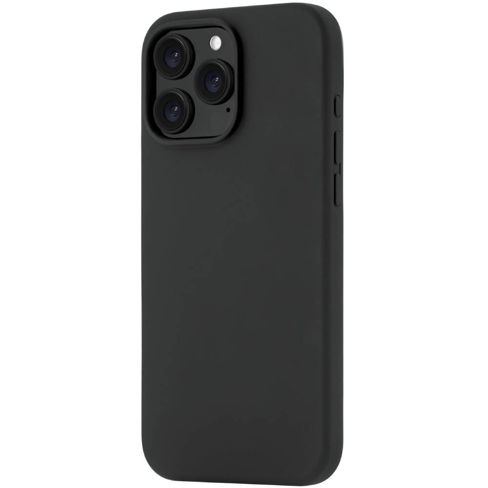 Чехол-накладка uBear Touch Mag Case для iPhone 16 Pro Max, силикон, черный— фото №1