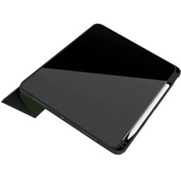 Чехол-книжка VLP Split Folio для iPad Air 13″ (2024), полиуретан, темно-зеленый— фото №4