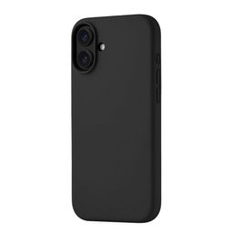 Чехол-накладка uBear Touch Mag Case для iPhone 16 Plus, силикон, черный— фото №1