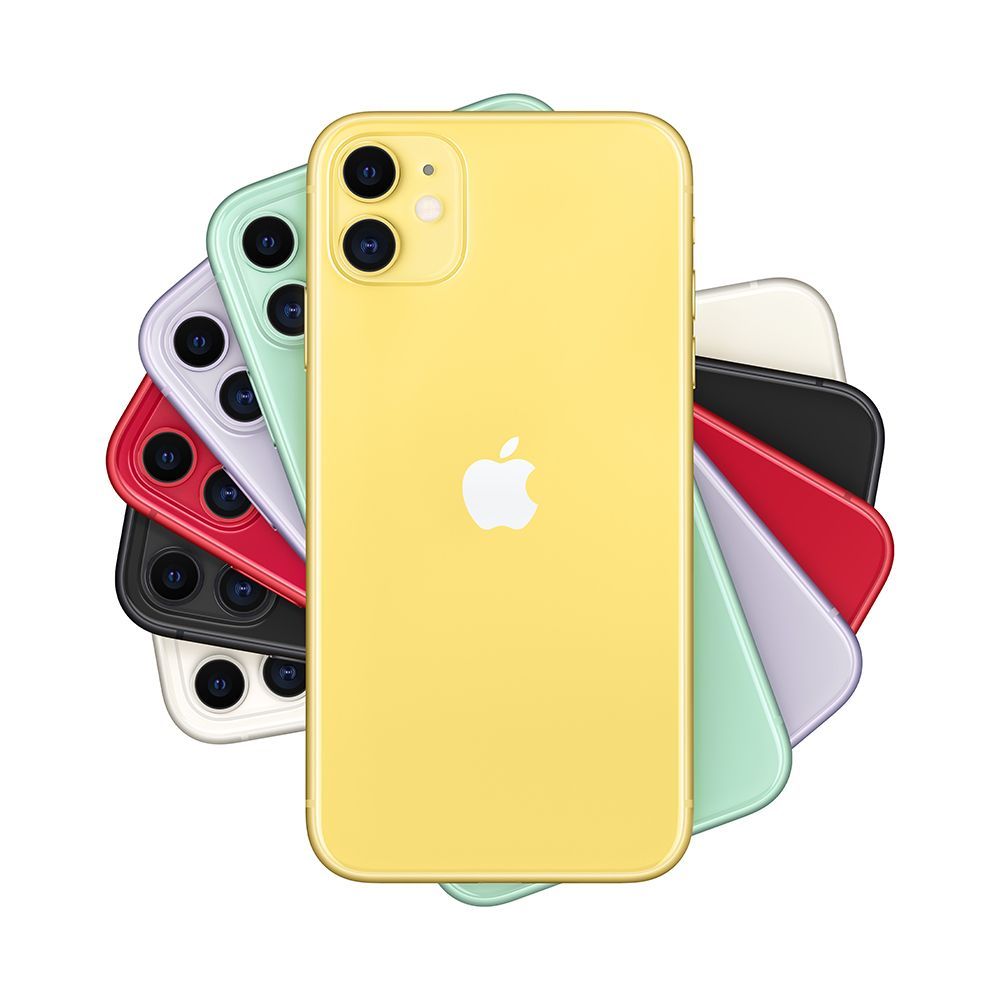 iPhone 11 128Gb, желтый— фото №1