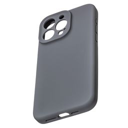 Чехол-накладка Synora Silicon MagCase для iPhone 15 Pro Max, силикон, серый— фото №1