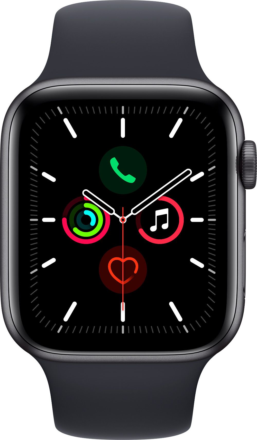 Apple Watch SE 2 GPS + Cellular 40mm (корпус - темная ночь)— фото №1