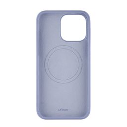 Чехол-накладка uBear Touch Mag Case для iPhone 15 Pro Max, силикон, фиолетовый— фото №2