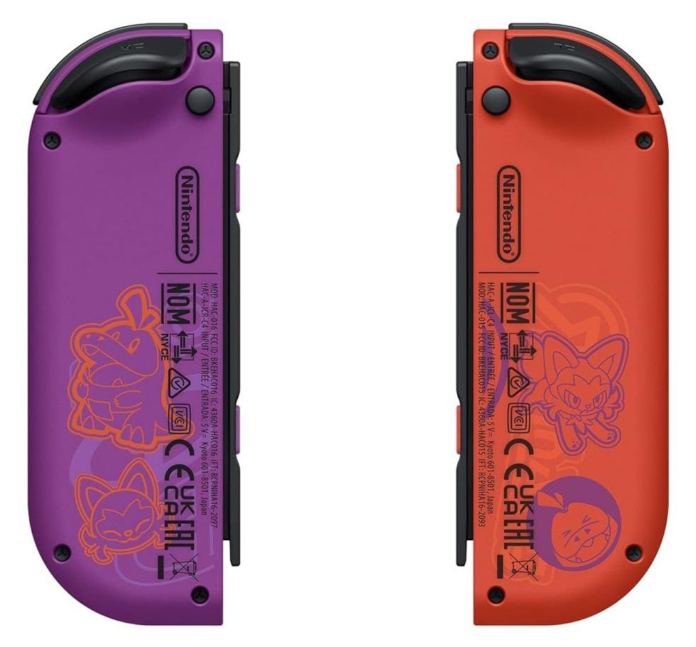 Игровая консоль Nintendo Switch OLED Pokemon Skarlet and Violet Edition— фото №6