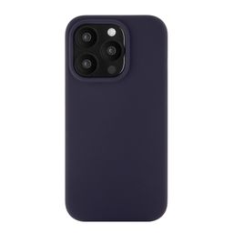 Чехол-накладка uBear Touch Mag Case для iPhone 15 Pro, силикон, темно-фиолетовый— фото №0