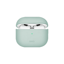 Чехол Uniq Lino мятный, для AirPods 3— фото №0