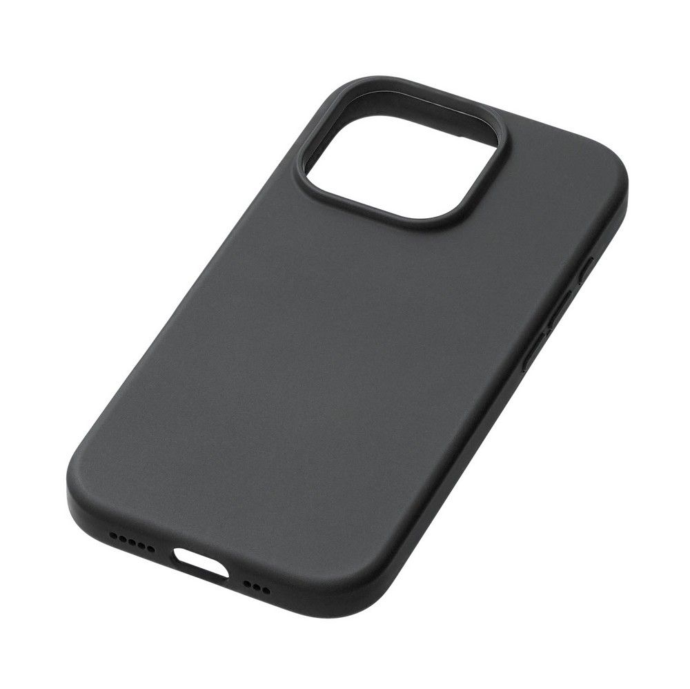 Чехол-накладка uBear Touch Mag Case для iPhone 16 Pro, силикон, черный— фото №3