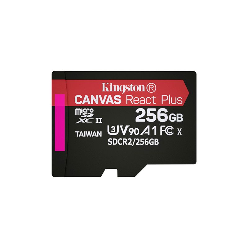 Карта памяти microSDXC Kingston Canvas React Plus, 256GB— фото №3