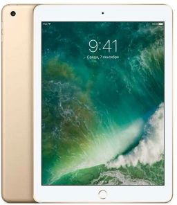 2017 Apple iPad 9,7″ (128Gb, Wi-Fi, золотой)— фото №0