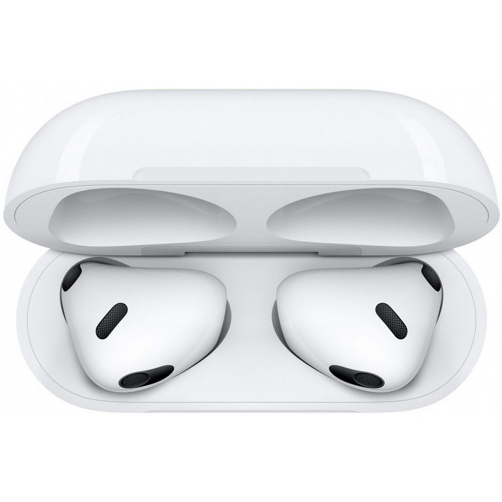 Беспроводные наушники Apple AirPods 3 MagSafe (2021) в зарядном футляре, белый— фото №4