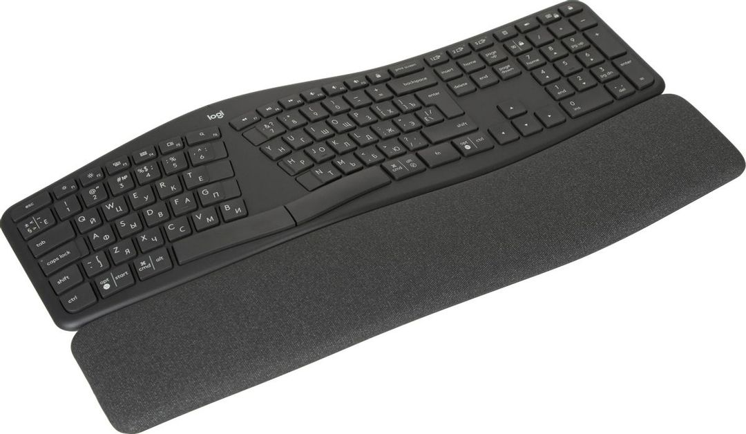 Клавиатура Logitech ERGO K860, черный— фото №1