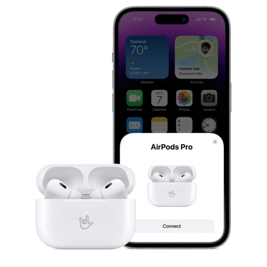 Беспроводные наушники Apple AirPods Pro 2, белый— фото №5