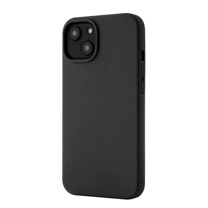 Чехол-накладка uBear Touch Mag Case для iPhone 14, силикон, черный— фото №0