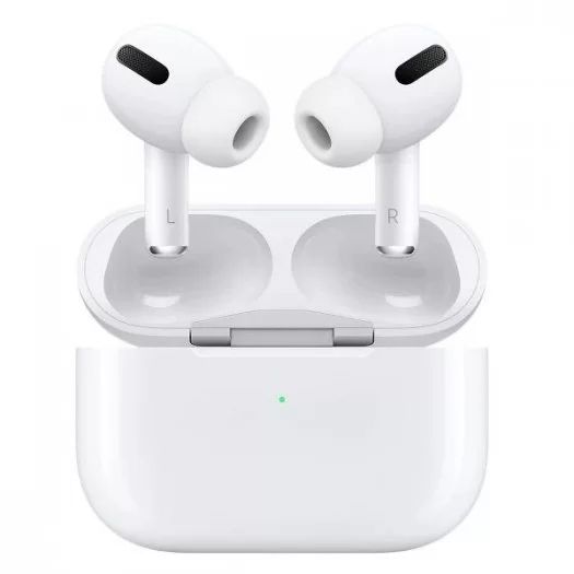 Беспроводные наушники Apple AirPods Pro в зарядном футляре MagSafe, белый— фото №1