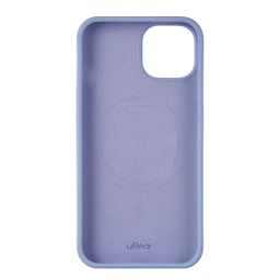 Чехол-накладка uBear Touch Mag Case для iPhone 15, силикон, фиолетовый— фото №2