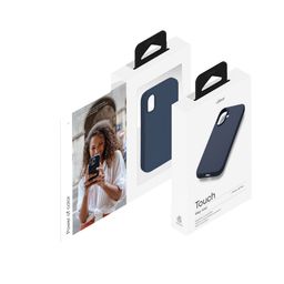 Чехол-накладка uBear Touch Mag Case для iPhone 16 Plus, силикон, темно-синий— фото №5