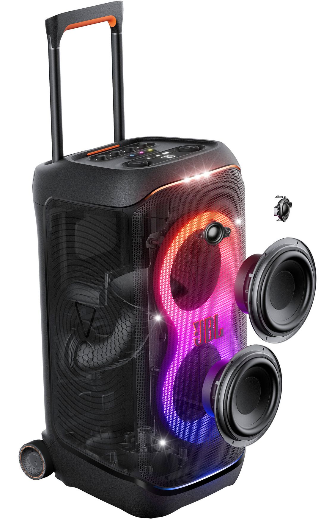 Акустическая система JBL PartyBox 320, 240 Вт черный— фото №5