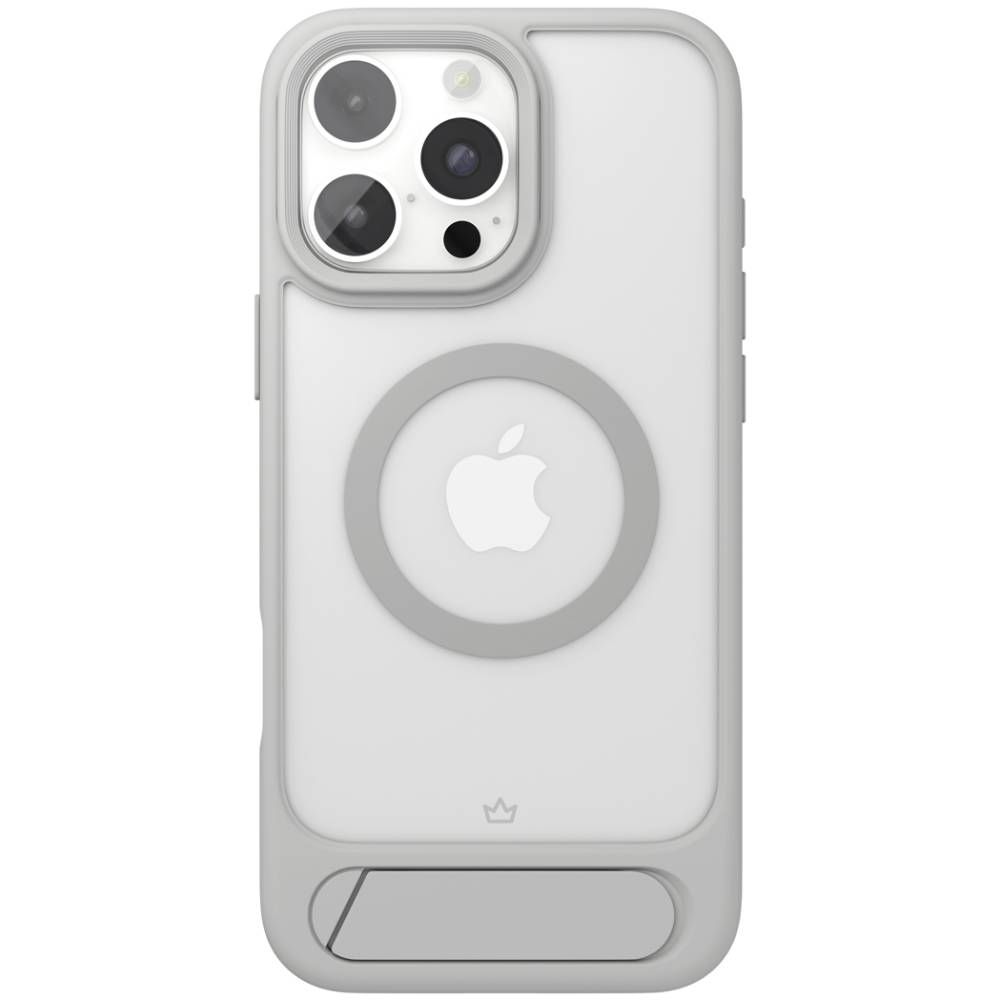 Чехол-накладка VLP Reels Case для iPhone 16, поликарбонат, серый— фото №0