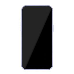 Чехол-накладка uBear Capital Case для iPhone 15 Pro Max, кожа, лавандовый— фото №3