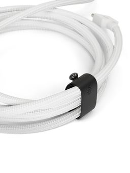 Кабель VLP Nylon Cable USB-C / USB-C, A, 100Вт  2м, белый— фото №2