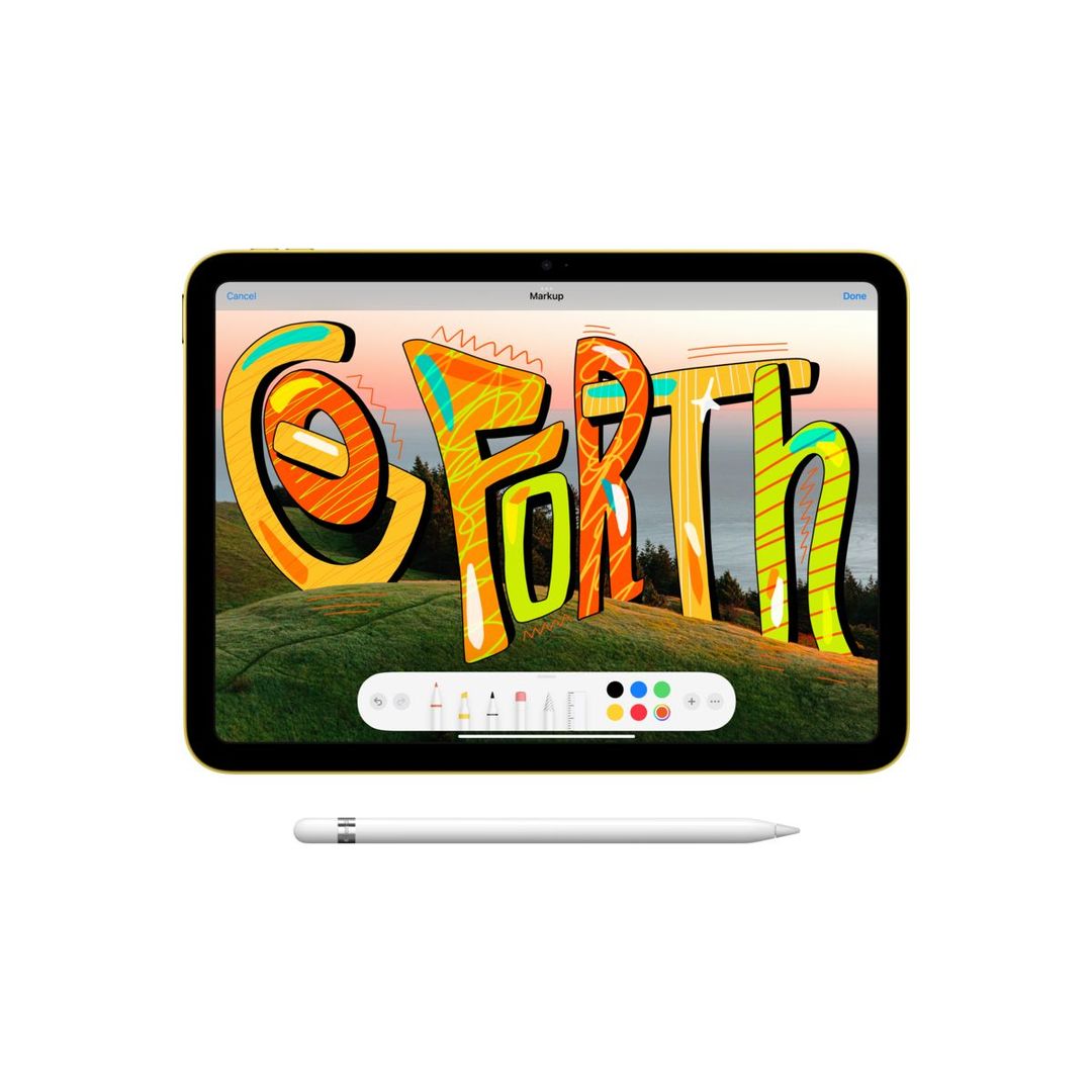 2022 Apple iPad 10.9″ (64GB, Wi-Fi + Cellular, желтый)— фото №4