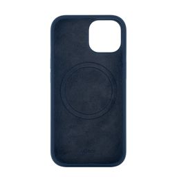 Чехол-накладка uBear Touch Mag Case для iPhone 15, силикон, темно-синий— фото №2