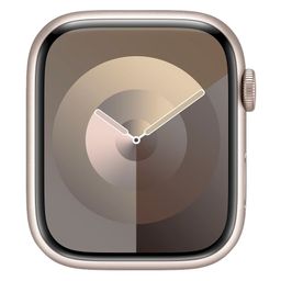 Apple Watch Series 9 GPS 41mm (корпус - сияющая звезда, спортивный ремешок сияющая звезда, IP6X)— фото №1