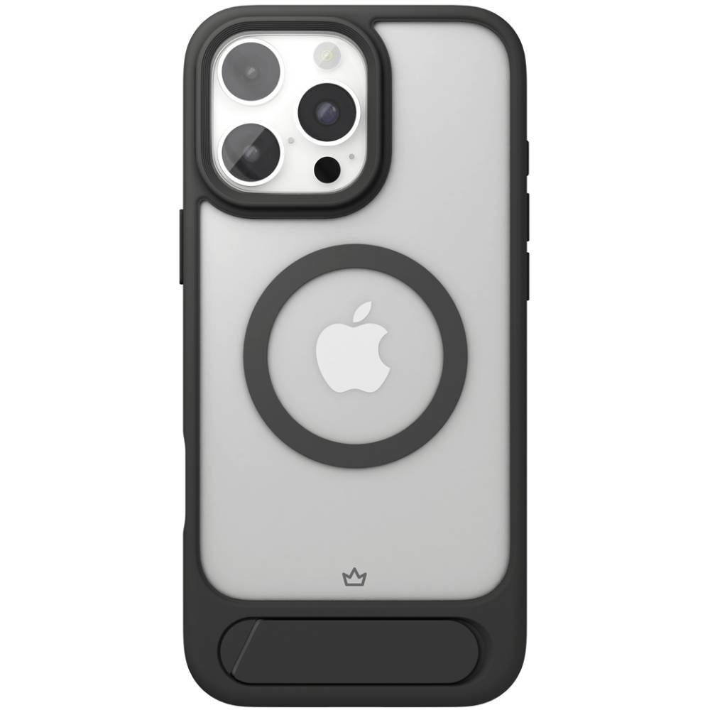 Чехол-накладка VLP Reels Case для iPhone 16 Pro Max, поликарбонат, черный— фото №0