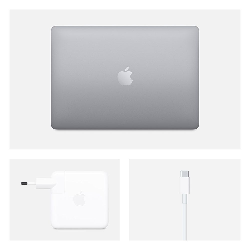 Apple MacBook Pro 13 with Touch Bar (2020) 16Gb, SSD 512Gb, Интегрированная Intel Iris Plus Graphics, серый космос (MWP42RU/A)— фото №4