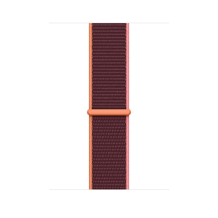 Ремешок Apple Sport Loop для Apple Watch 44mm, Нейлон, сливовый— фото №0